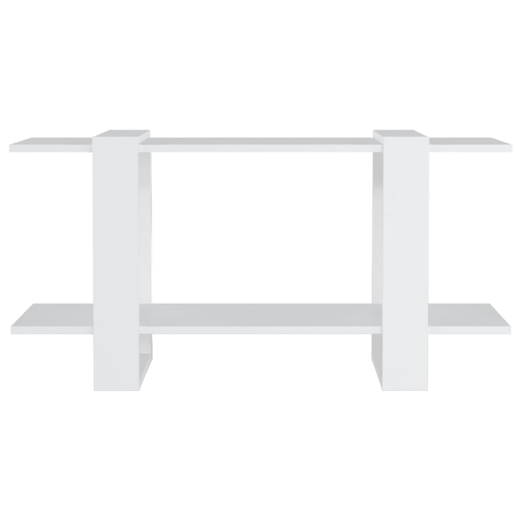 VidaXL Boekenkast 100x30x51 cm bewerkt hout wit