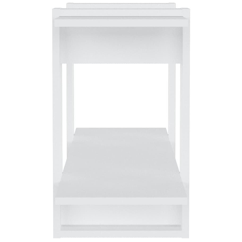 VidaXL Boekenkast 100x30x51 cm bewerkt hout wit