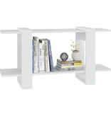VidaXL Boekenkast 100x30x51 cm bewerkt hout wit