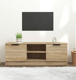 VidaXL Tv-meubel 102x35x36,5 cm bewerkt hout sonoma eikenkleurig