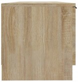 VidaXL Tv-meubel 102x35x36,5 cm bewerkt hout sonoma eikenkleurig