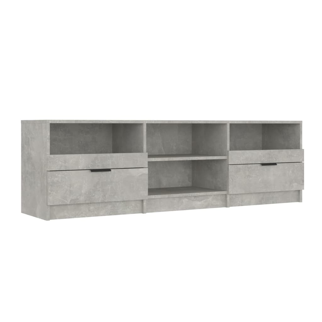 VidaXL Tv-meubel 150x33,5x45 cm bewerkt hout betongrijs