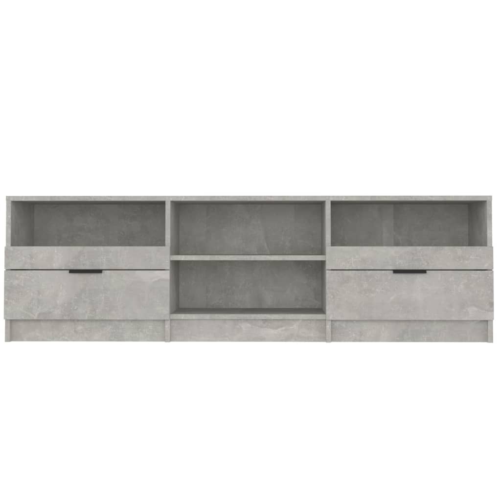 VidaXL Tv-meubel 150x33,5x45 cm bewerkt hout betongrijs