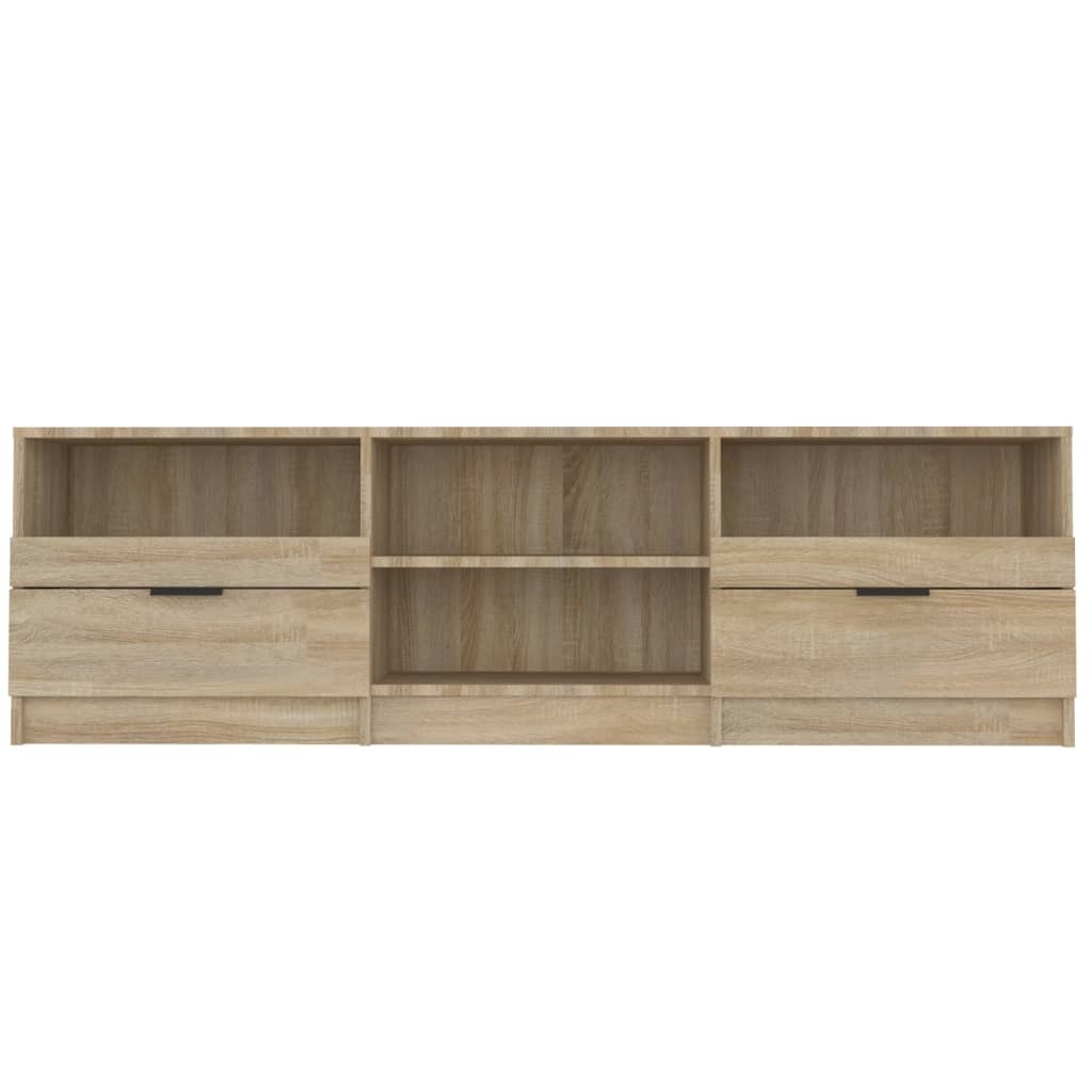 VidaXL Tv-meubel 150x33,5x45 cm bewerkt hout sonoma eikenkleurig