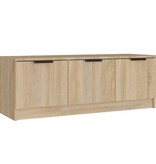 VidaXL Tv-meubel 102x35x36,5 cm bewerkt hout sonoma eikenkleurig