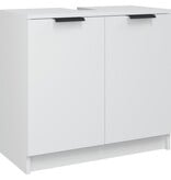 VidaXL Badkamerkast 64,5x33,5x59 cm bewerkt hout wit