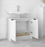 VidaXL Badkamerkast 64,5x33,5x59 cm bewerkt hout wit