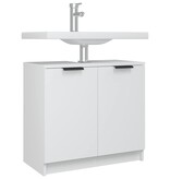 VidaXL Badkamerkast 64,5x33,5x59 cm bewerkt hout wit