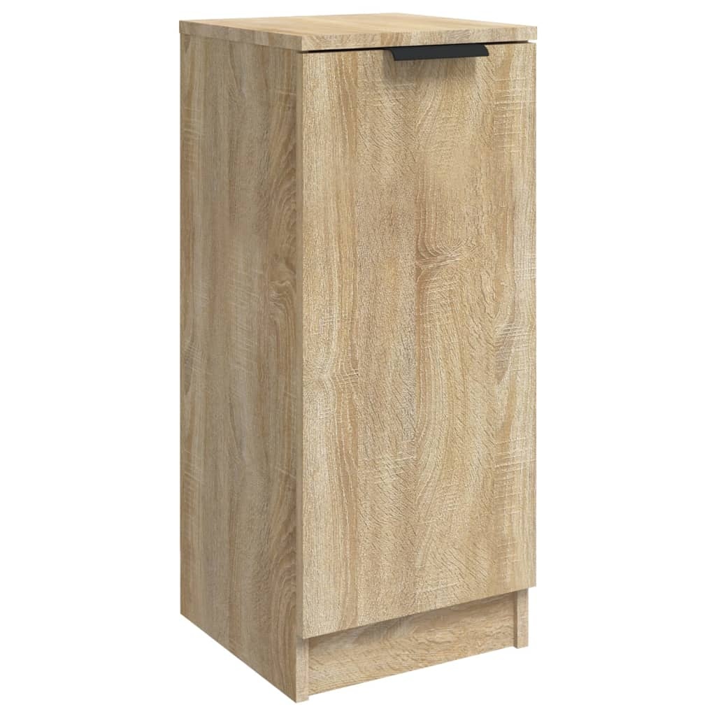 VidaXL Dressoir 30x30x70 cm bewerkt hout sonoma eikenkleurig