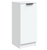 VidaXL Dressoir 30x30x70 cm bewerkt hout wit