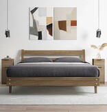 VidaXL Dressoirs 2 st 30x30x70 cm bewerkt hout sonoma eikenkleurig