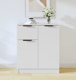 VidaXL Dressoir 60x30x70 cm bewerkt hout wit