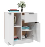 VidaXL Dressoir 60x30x70 cm bewerkt hout wit