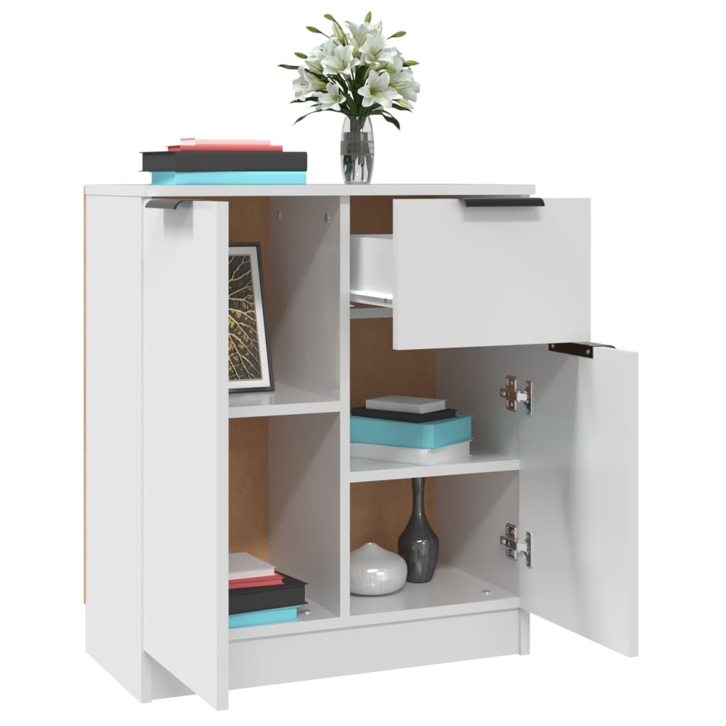 VidaXL Dressoir 60x30x70 cm bewerkt hout wit