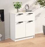 VidaXL Dressoir 60x30x70 cm bewerkt hout wit