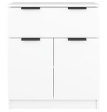 VidaXL Dressoir 60x30x70 cm bewerkt hout wit