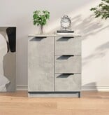 VidaXL Dressoir 60x30x70 cm bewerkt hout betongrijs