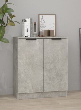 VidaXL Dressoir 60x30x70 cm bewerkt hout betongrijs