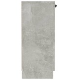 VidaXL Dressoir 60x30x70 cm bewerkt hout betongrijs