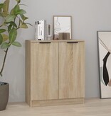 VidaXL Dressoir 60x30x70 cm bewerkt hout sonoma eikenkleurig