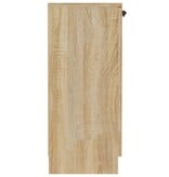 VidaXL Dressoir 60x30x70 cm bewerkt hout sonoma eikenkleurig
