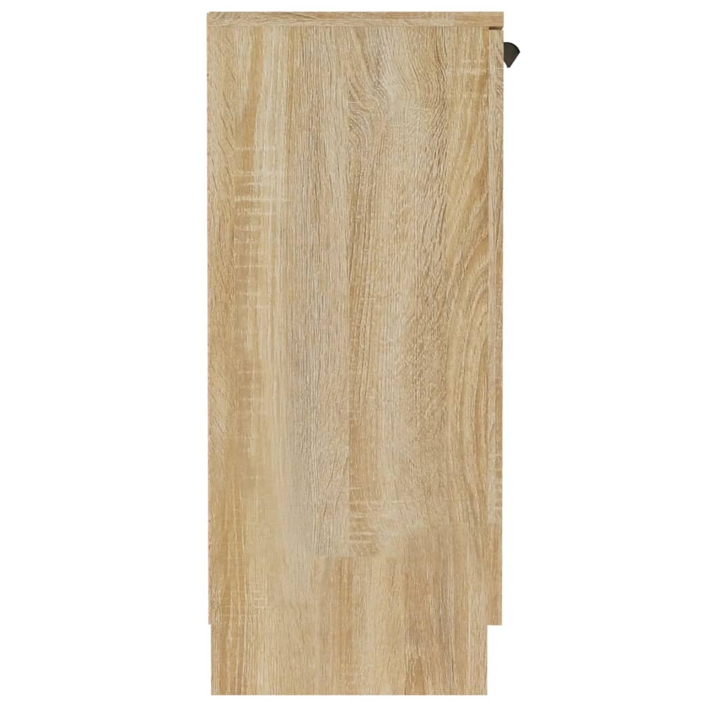 VidaXL Dressoir 60x30x70 cm bewerkt hout sonoma eikenkleurig