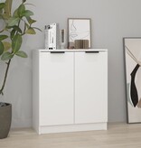 VidaXL Dressoir 60x30x70 cm bewerkt hout wit