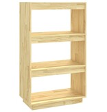 VidaXL Boekenkast / kamerscherm 60x35x103 cm massief grenenhout