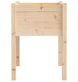 VidaXL Plantenbakken 2 st 50x50x70 cm massief grenenhout