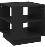 VidaXL Salontafel 40x40x43 cm bewerkt hout zwart