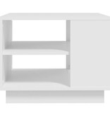 VidaXL Salontafel 55x55x43 cm bewerkt hout wit