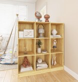 VidaXL Boekenkast / kamerscherm 104x33,5x110 cm massief grenenhout