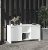 VidaXL Tv-meubel 102x37,5x52,5 cm spaanplaat wit
