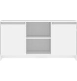 VidaXL Tv-meubel 102x37,5x52,5 cm spaanplaat wit