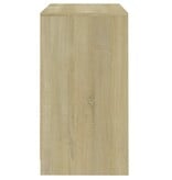 VidaXL Dressoir 70x41x75 cm bewerkt hout sonoma eikenkleurig