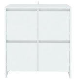 VidaXL Dressoir 70x41x75 cm bewerkt hout wit