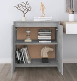 VidaXL Dressoir 70x41x75 cm bewerkt hout betongrijs