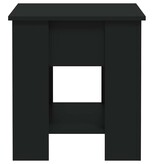 VidaXL Salontafel 101x49x52 cm bewerkt hout zwart