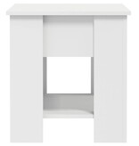 VidaXL Salontafel 101x49x52 cm bewerkt hout wit