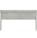 VidaXL Salontafel 80x50,5x41,5 cm bewerkt hout betongrijs