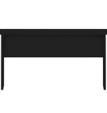 VidaXL Salontafel 80x50,5x41,5 cm bewerkt hout zwart