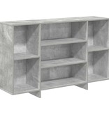 VidaXL Dressoir 120x30x75 cm bewerkt hout betongrijs