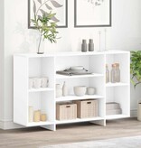 VidaXL Dressoir 120x30x75 cm bewerkt hout wit