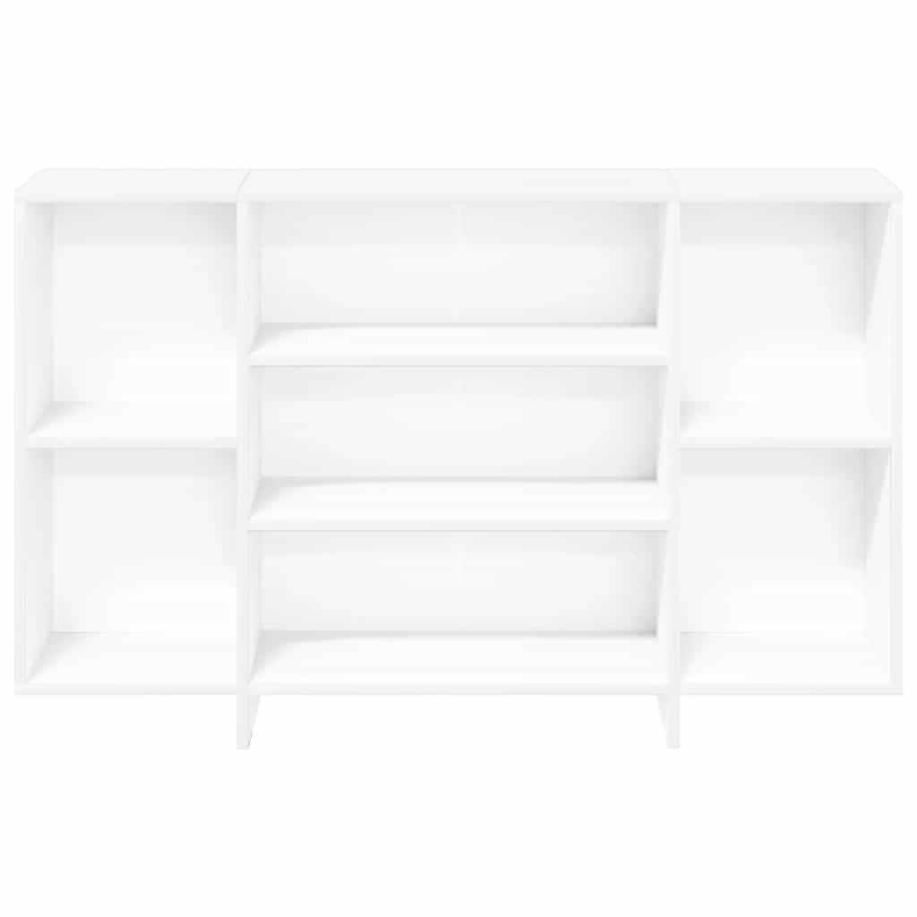 VidaXL Dressoir 120x30x75 cm bewerkt hout wit