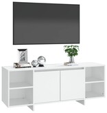 VidaXL Tv-meubel 130x35x50 cm bewerkt hout wit