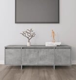 VidaXL Tv-meubel 120x30x40,5 cm bewerkt hout betongrijs