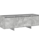 VidaXL Tv-meubel 120x30x40,5 cm bewerkt hout betongrijs