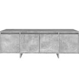 VidaXL Tv-meubel 120x30x40,5 cm bewerkt hout betongrijs