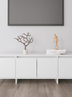 VidaXL Tv-meubel 120x30x40,5 cm bewerkt hout wit