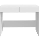 VidaXL Bureau 101x50x76,5 cm spaanplaat wit